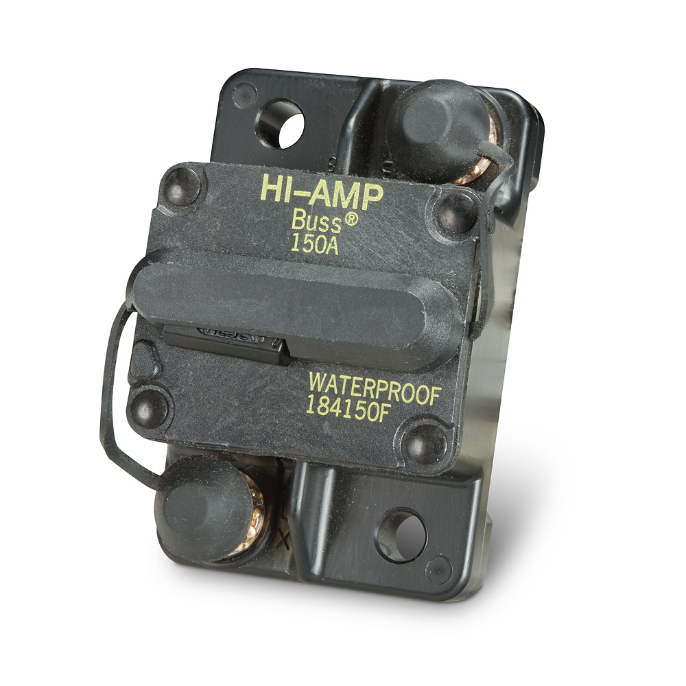 HI AMP SINGLE POLE MANUAL RESET THERMAL TYPE CIRCUIT BREAKER SURFACE